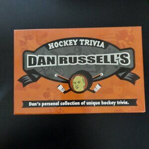 Hockey Trivia Dan Russell Unique Collection of 900+ Questions Board Game 8+ Yrs